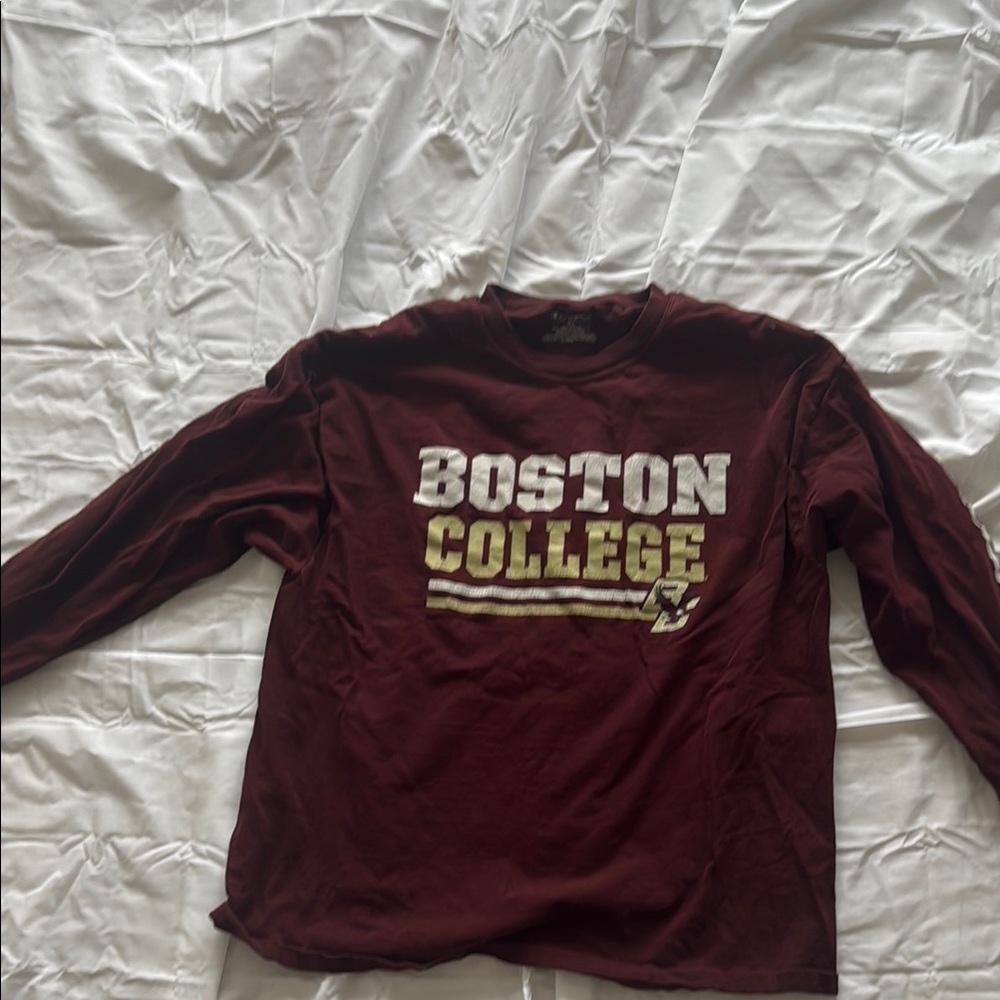 Boston College Maroon Long Sleeve Shirt